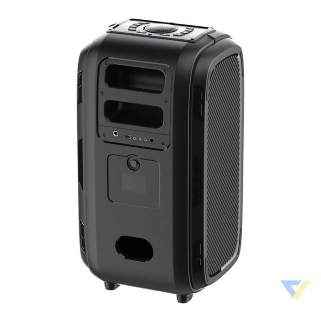 Wireless Bluetooth Speaker W KING T9 Pro 120W + 2 microphones (black) Bluetooth portable speakers