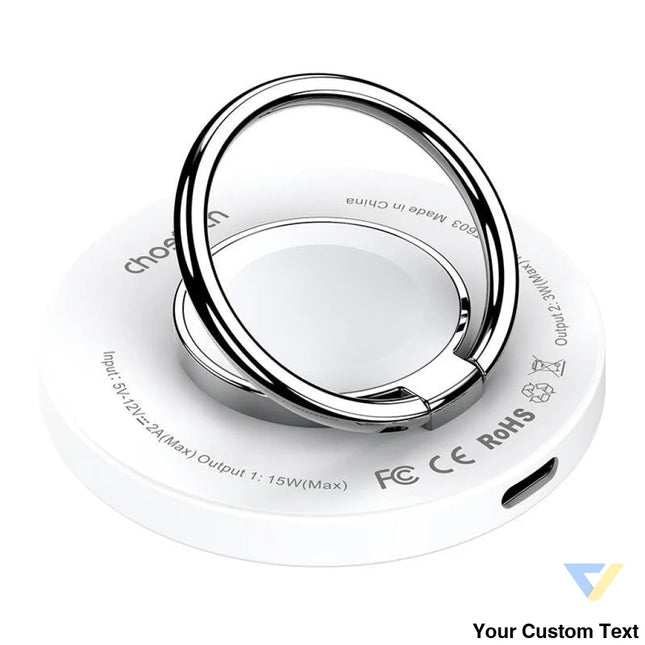 Wireless charger 2 in 1 Choetech T603 F holder (white) Wireless chargers