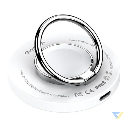 Wireless charger 2 in 1 Choetech T603 F holder (white) Wireless chargers