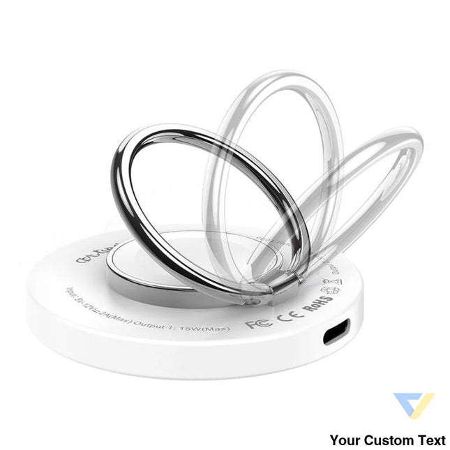 Wireless charger 2 in 1 Choetech T603 F holder (white) Wireless chargers