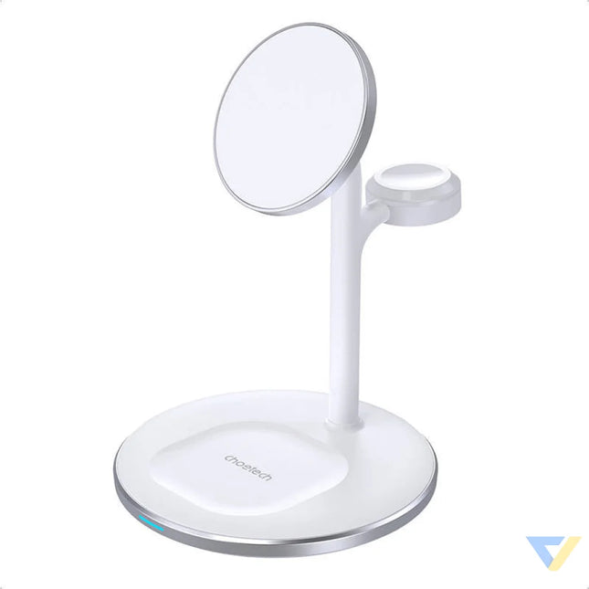 Wireless charger Choetech with stand 2in1 (white) Wireless chargers