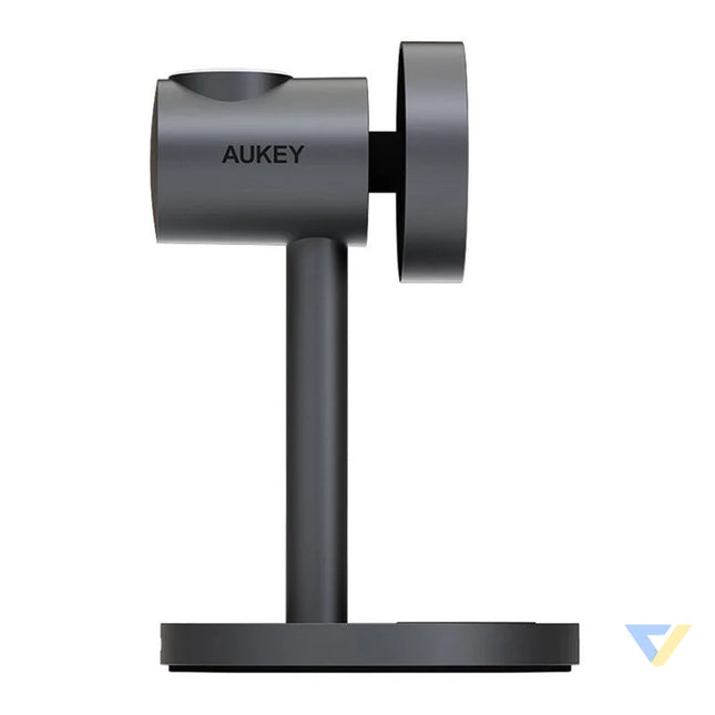 Wireless charger MagFusion 3 in 1 Aukey LC MC311 15W Qi2 (gray) Wireless chargers