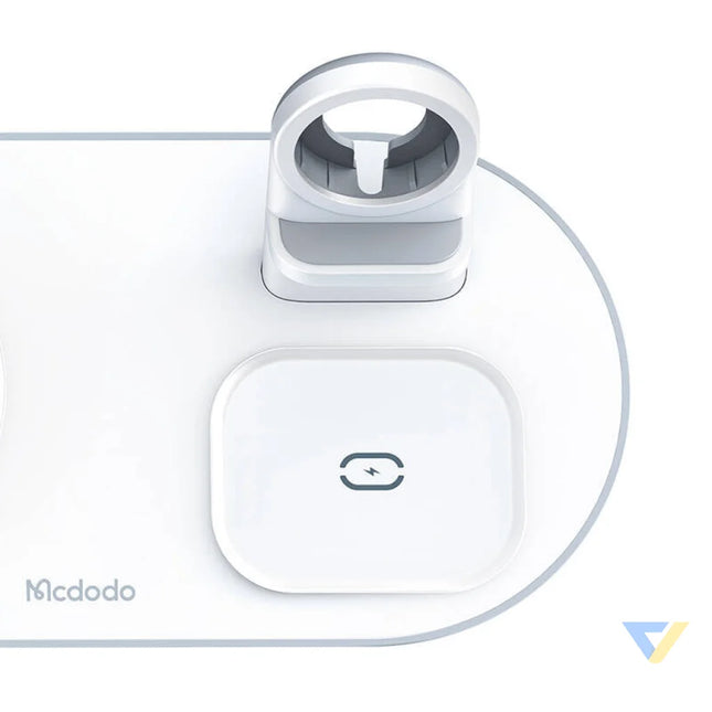 Wireless Charger Mcdodo CH 7060 3 in 1 15W (mobile/TWS/Apple watch) (white) Car chargers