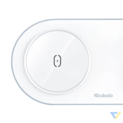 Wireless Charger Mcdodo CH 7060 3 in 1 15W (mobile/TWS/Apple watch) (white) Car chargers