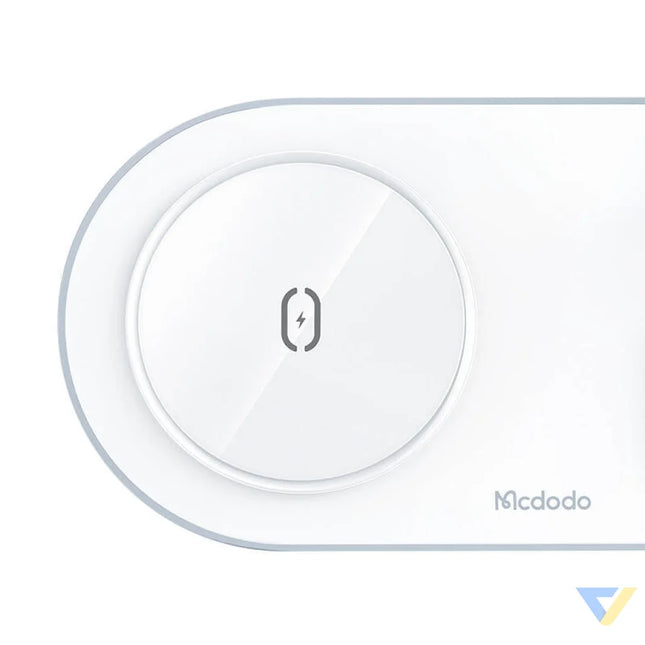 Wireless Charger Mcdodo CH 7060 3 in 1 15W (mobile/TWS/Apple watch) (white) Car chargers