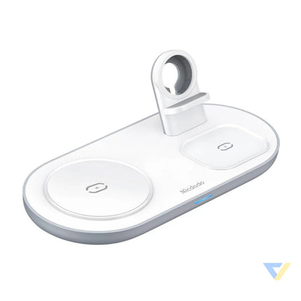 Wireless Charger Mcdodo CH 7060 3 in 1 15W (mobile/TWS/Apple watch) (white) Car chargers