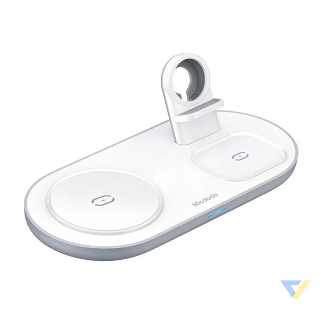 Wireless Charger Mcdodo CH 7060 3 in 1 15W (mobile/TWS/Apple watch) (white) Car chargers