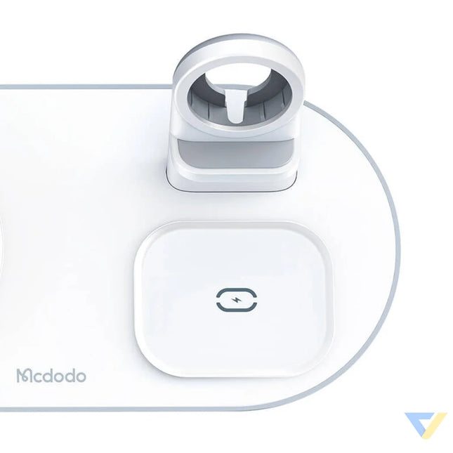 Wireless Charger Mcdodo CH 7060 3 in 1 15W (mobile/TWS/Apple watch) (white) Car chargers