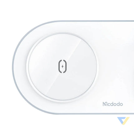 Wireless Charger Mcdodo CH 7060 3 in 1 15W (mobile/TWS/Apple watch) (white) Car chargers