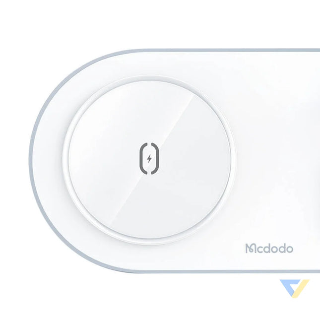 Wireless Charger Mcdodo CH 7060 3 in 1 15W (mobile/TWS/Apple watch) (white) Car chargers