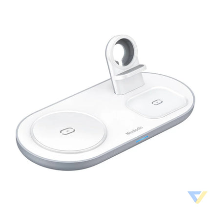 Wireless Charger Mcdodo CH 7060 3 in 1 15W (mobile/TWS/Apple watch) (white) Car chargers