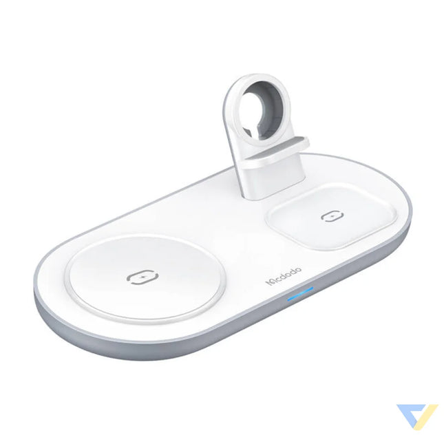 Wireless Charger Mcdodo CH 7060 3 in 1 15W (mobile/TWS/Apple watch) (white) Car chargers