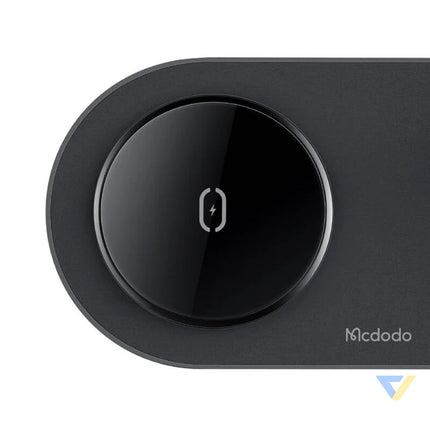 Wireless Charger Mcdodo CH 7061 3 in 1 15W (mobile/TWS/Apple watch) (black) Car chargers