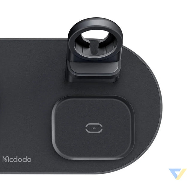 Wireless Charger Mcdodo CH 7061 3 in 1 15W (mobile/TWS/Apple watch) (black) Car chargers