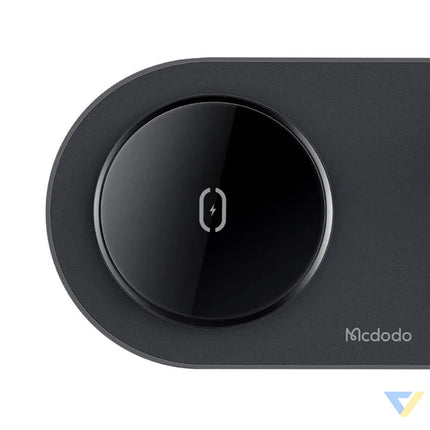 Wireless Charger Mcdodo CH 7061 3 in 1 15W (mobile/TWS/Apple watch) (black) Car chargers