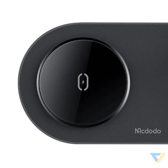 Wireless Charger Mcdodo CH 7061 3 in 1 15W (mobile/TWS/Apple watch) (black) Car chargers
