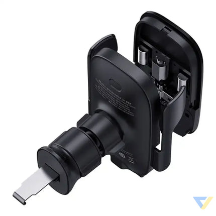 Wireless Charging Car Mount Baseus MilkyWay Pro 15W (black) Phone holders