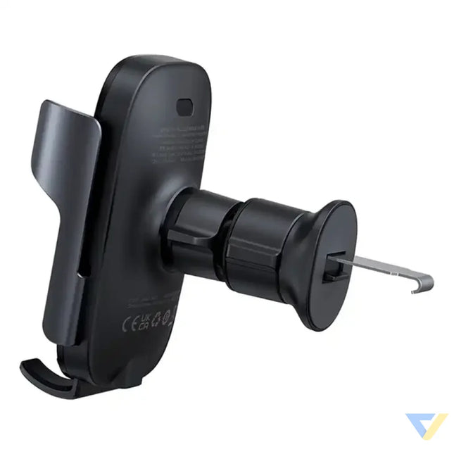 Wireless Charging Car Mount Baseus MilkyWay Pro 15W (black) Phone holders