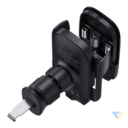 Wireless Charging Car Mount Baseus MilkyWay Pro 15W (black) Phone holders