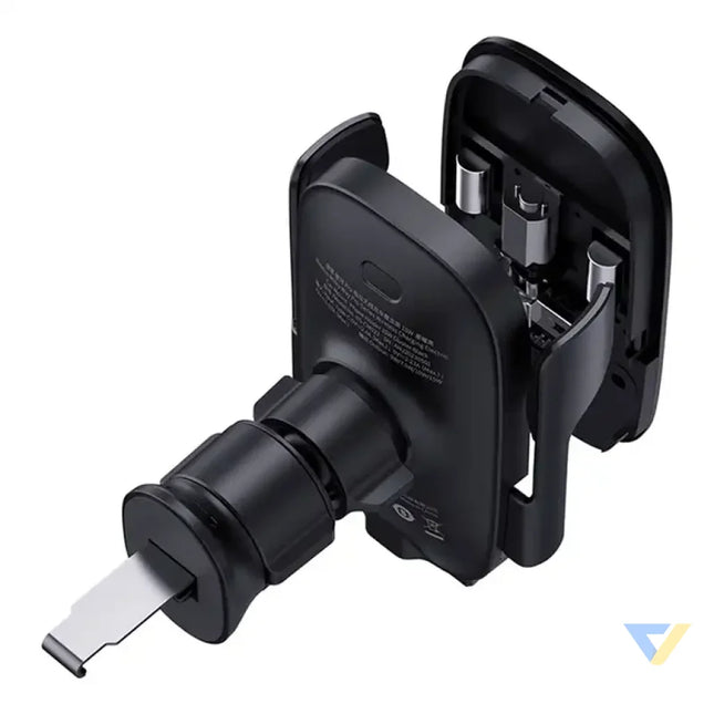 Wireless Charging Car Mount Baseus MilkyWay Pro 15W (black) Phone holders