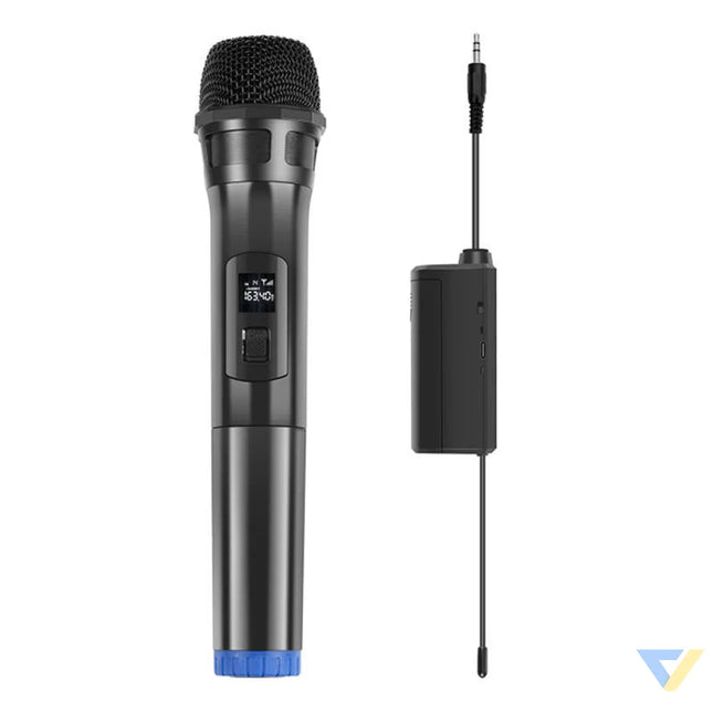 Wireless dynamic microphone 1 to 2 UHF PULUZ PU643 3.5mm Lavalier