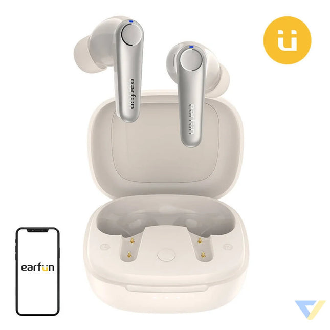 Wireless earphones TWS EarFun Air Pro 3 ANC (white) TWS