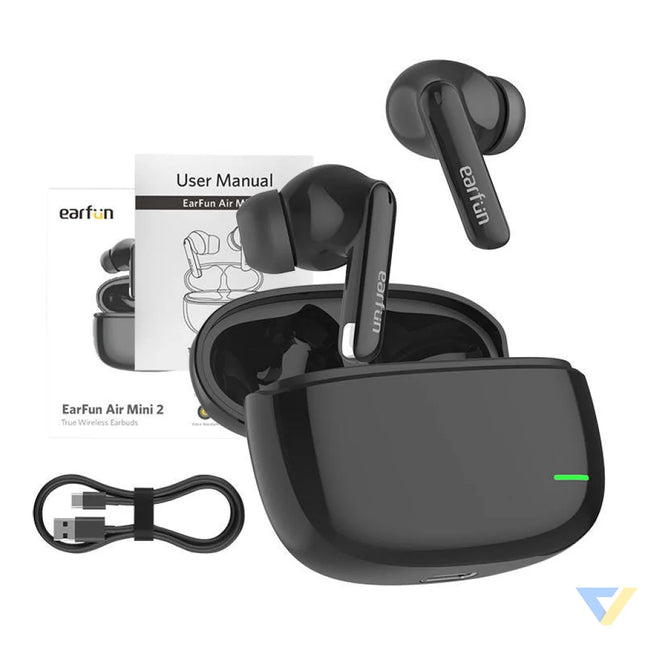 Wireless earphones TWS EarFun AirMini2 (black) TWS