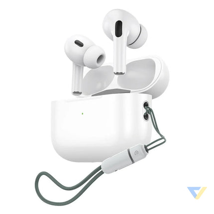 Wireless earphones TWS Foneng BL129 with induction charging (white) TWS