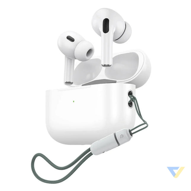 Wireless earphones TWS Foneng BL129 with induction charging (white) TWS