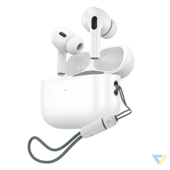 Wireless earphones TWS Foneng BL129 with induction charging (white) TWS