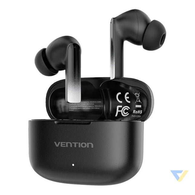 Wireless earphones Vention NBIB0 Elf Earbuds E04 (black) TWS