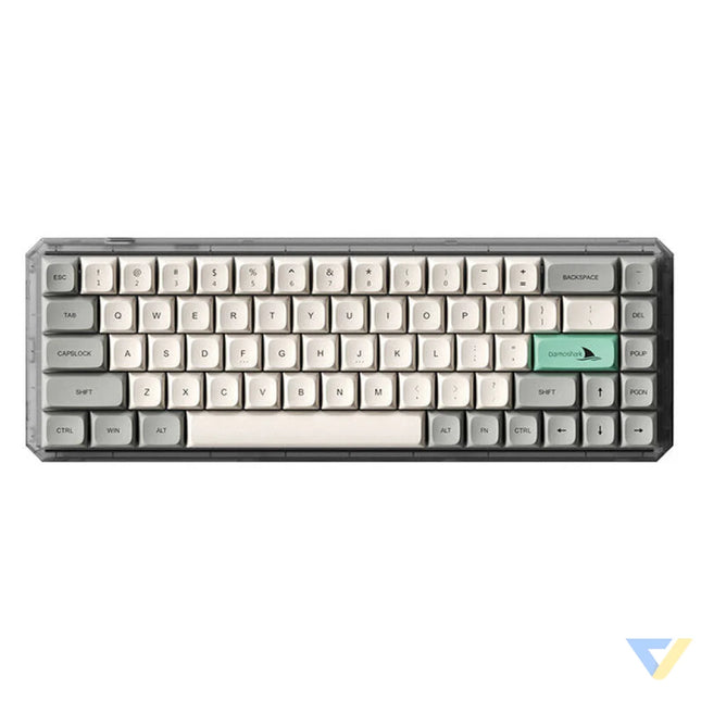 Wireless gaming keyboard Darmoshark K5 Light luxury version yellow switch Wired