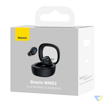 Wireless headphones Baseus Bowie WM02 TWS Bluetooth 5.0 (black) TWS