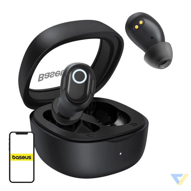 Wireless headphones Baseus Bowie WM02 TWS Bluetooth 5.0 (black) OS TWS