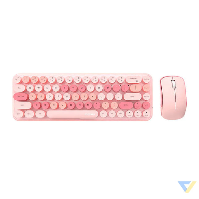 Wireless keyboard + mouse set MOFII Bean 2.4G (Pink) Sets