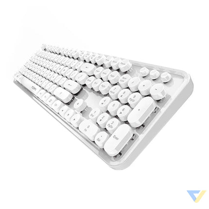 Wireless keyboard + mouse set MOFII Sweet 2.4G (white) Sets