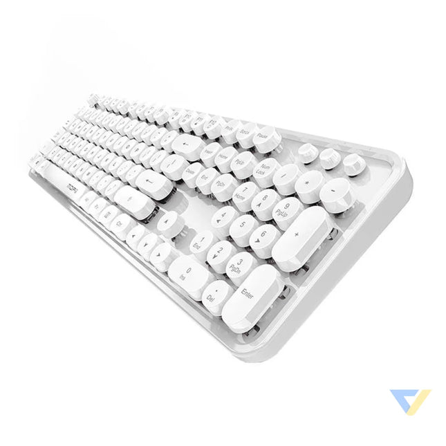 Wireless keyboard + mouse set MOFII Sweet 2.4G (white) Sets