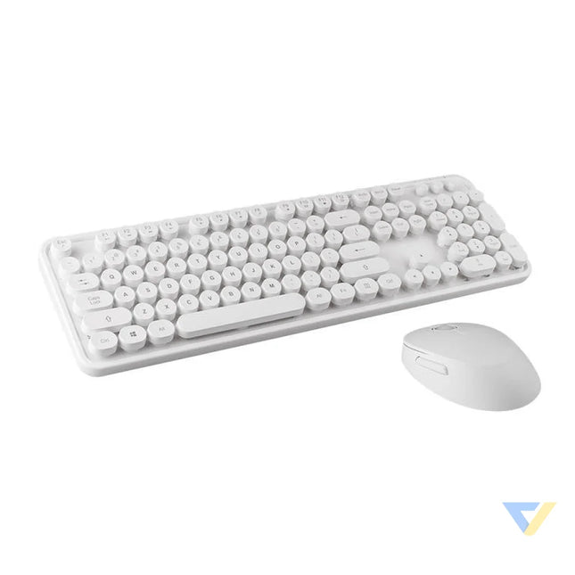 Wireless keyboard + mouse set MOFII Sweet 2.4G (white) Sets