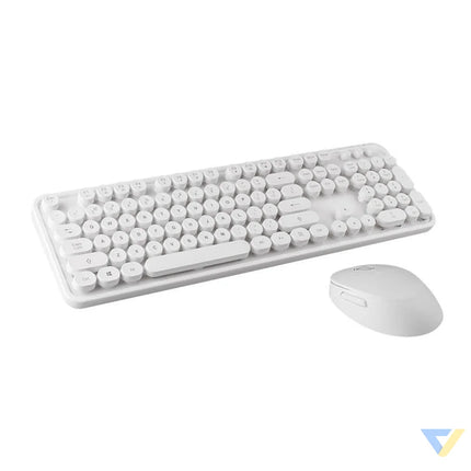 Wireless keyboard + mouse set MOFII Sweet 2.4G (white) Sets