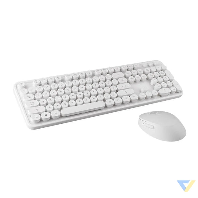 Wireless keyboard + mouse set MOFII Sweet 2.4G (white) Sets