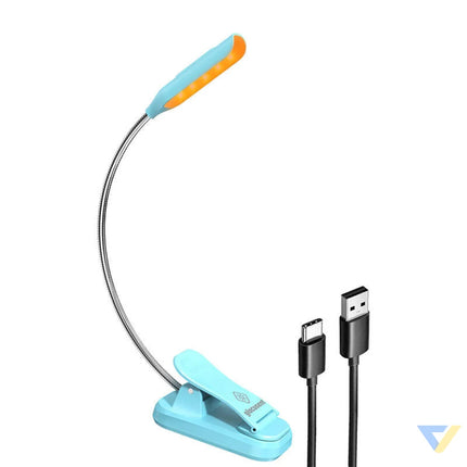 Wireless lamp Glocusent mini GLCSNTBL103B clip on book light USB C Blue Others