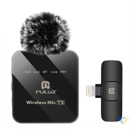 Wireless Lavalier Microphone PULUZ PU647B (lightning) Lavalier