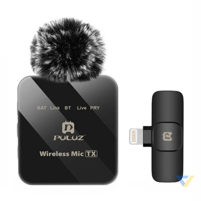 Wireless Lavalier Microphone PULUZ PU647B (lightning) Lavalier