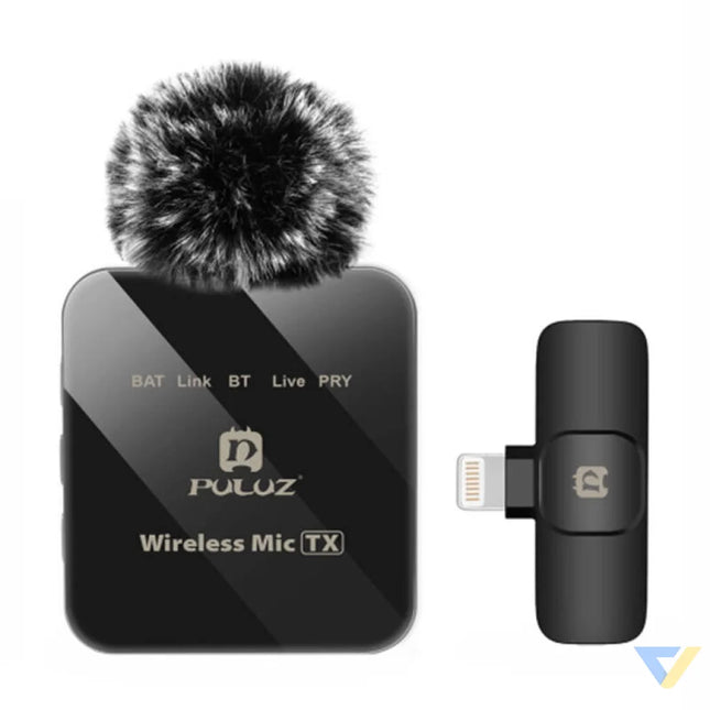 Wireless Lavalier Microphone PULUZ PU647B (lightning) Lavalier