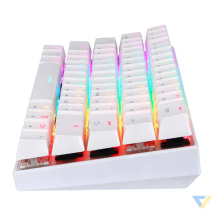 Wireless mechanical keyboard Motospeed SK62 White (blue switch) Wireless