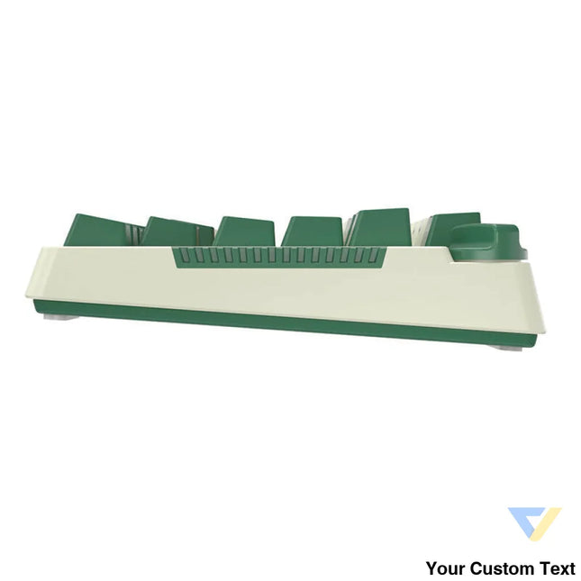 Wireless mechanical keyboard Royal Kludge RKH81 RGB Sky cyan switch (green) Wireless