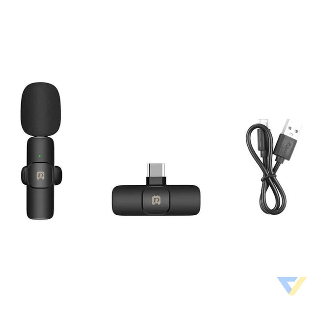 Wireless microphone Puluz PU3151B Lavalier Type C Lavalier