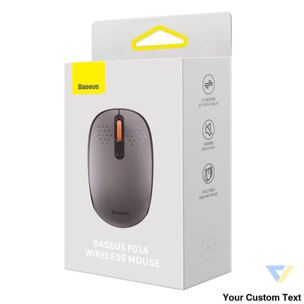 Wireless mouse Baseus F01A 2.4G 1600DPI (frosted grey) Wireless