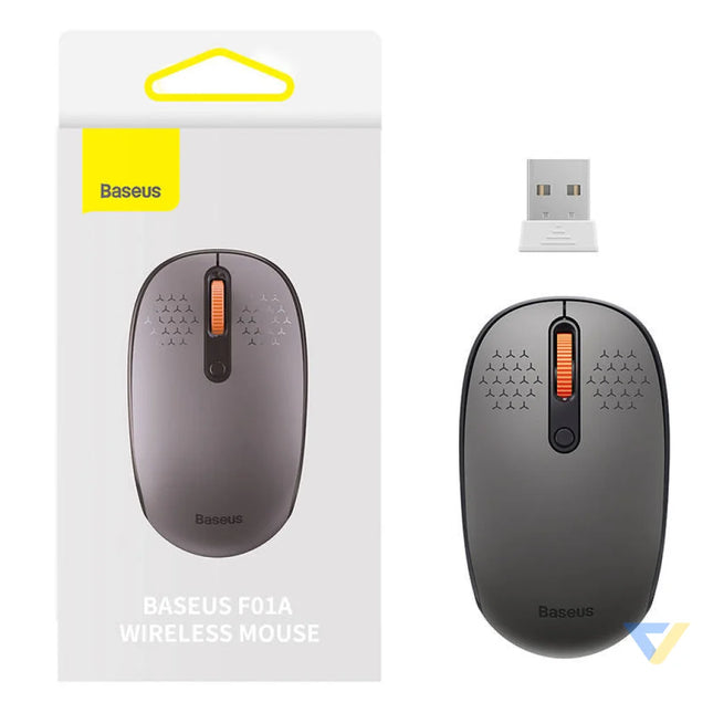 Wireless mouse Baseus F01A 2.4G 1600DPI (frosted grey) Wireless