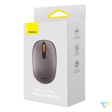 Wireless mouse Baseus F01A 2.4G 1600DPI (frosted grey) Wireless